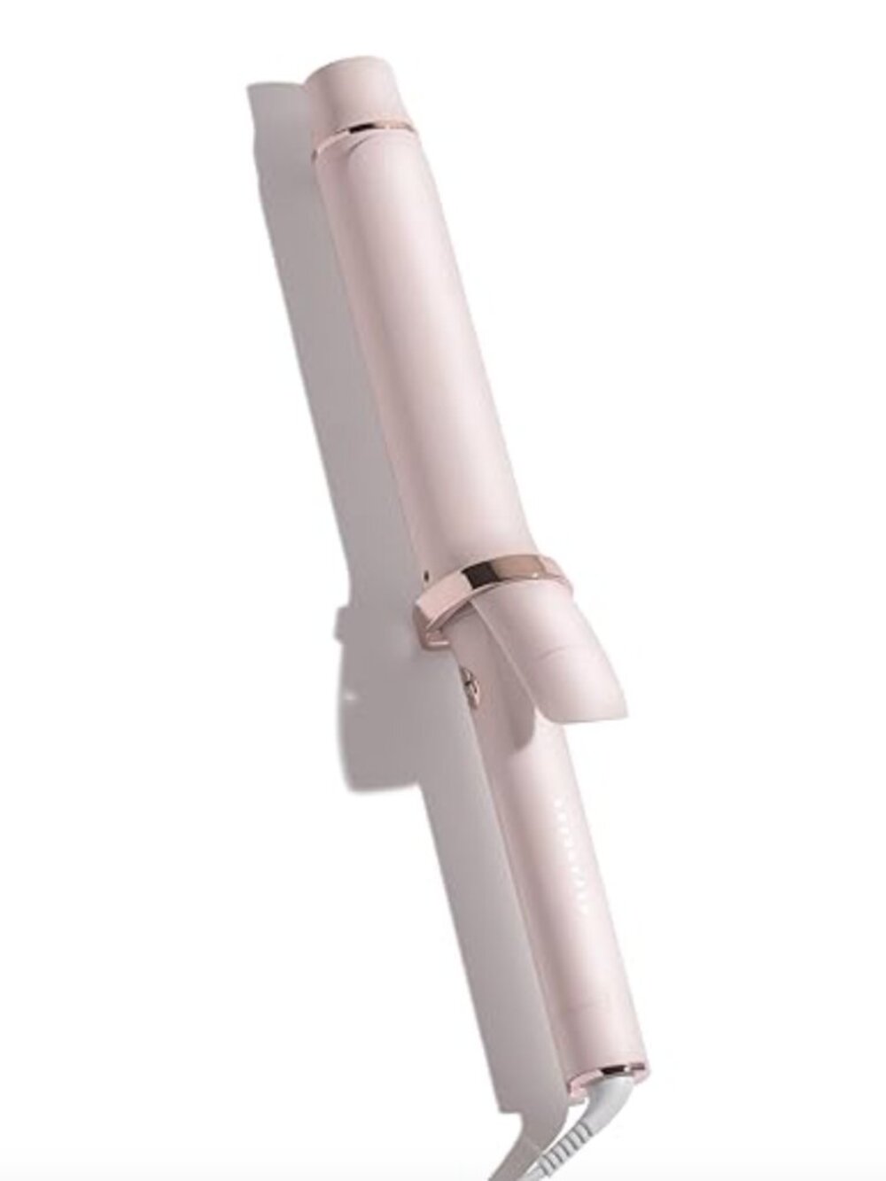 T3 SinglePass Curl X 1.25” Ceramic Extra-Long Barrel Curling Iron in Satin Blush